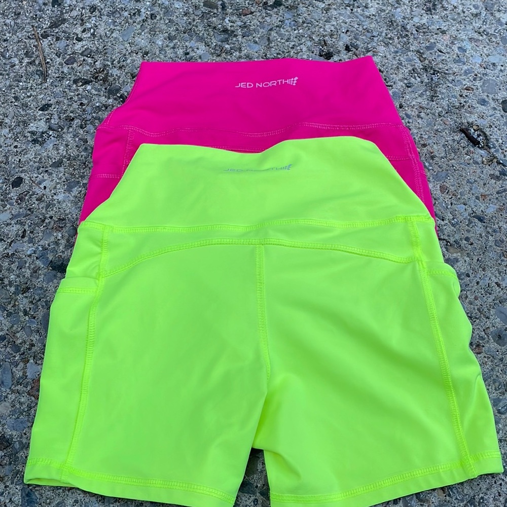 Lot of 2 Jed North high waisted shorts with pockets